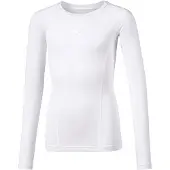 Puma Liga Baselayer Long Sleeve Base Layer Blanc 13-14 Years Enfants