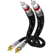 Inakustik 6041007 75 Cm Rca Cable Noir