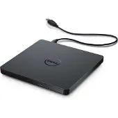 Dell Lecteur Slim DW316 (Lecteur DVD), Lecteur optique, Noir