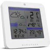 Marathon Station Météo Sans Fil Paris Blanc (ba030020-eu1)