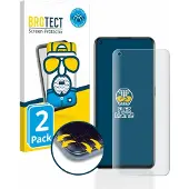 BROTECT Full-Cover Protection Mat (2 pcs, Realme GT 2 Pro), Téléphone portable : film de protection, Gris