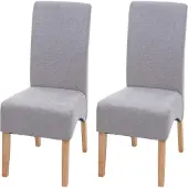 MCW Chaise de salle à manger Crotone (lot de 2)