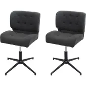 Mendler Chaise de salle à manger -H42 (lot de 2)