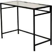 Skye Decor , Network Çalışma Masası / 100x45cm M100, Bureau, noir, 100 % verre trempé, 100 x 45 x 75 cm