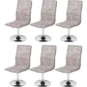 Mendler Chaise de salle à manger -C41 (lot de 6)
