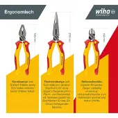 Wiha Z99000109 Pliers Set 3 Units Argenté