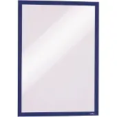 Durable Cadre d'affichage magnétique DURAFRAME MAGNETIC , format A3, bleu, 5 p.