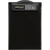 MAUL Porte-bloc , format A4, plastique, avec calculatrice, noir