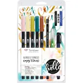 Tombow Blended Lettering Set Cozy Times 9 pièces