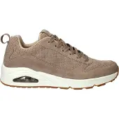 SKECHERS Baskets Uno Homme Taupe