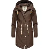NAVAHOO Veste fonctionnelle 'Tropical Storm' marron