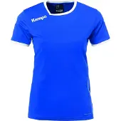 Kempa Handball Curve Maillot femme manches courtes bleu blanc taille XL