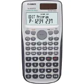 Casio Fx-3650piiweh Calculator Argenté