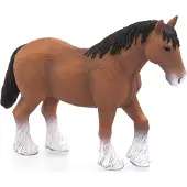 MOJO Horse World Cheval Clydesdale marron - 387070
