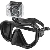 Seac Sub Appeal Pro Black Diving Mask Noir
