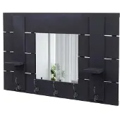 MCW Portemanteau mural -C89 avec miroir