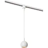Lucide Suspension lumineuse à rail Track Favori Blanc monophasé