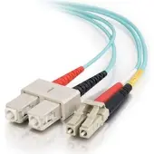 Cables To Go Câble fibre optique SC-SC 10Gb 50/125 OM3 Duplex Multimode PVC (LSZH) (3 m)