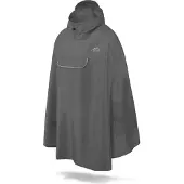Normani Veste fonctionnelle 'Cherrapunji' gris foncé / blanc