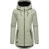 Ragwear Veste d’hiver 'Zuzka' vert pastel / noir