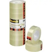Scotch 3M Ruban adhésif 550, transparent, 19 mm x 33 m