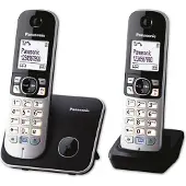Panasonic KX-TG6812GB schwarz Duo (KX-TG6812GB)