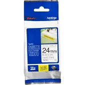 Brother TZe-S251 - (24 mm x 24 mm) - Noir sur blanc - Ruban