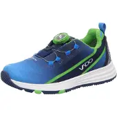 VADO Baskets bleu / bleu foncé / vert / blanc