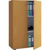 VCM Armoire de bureau Livres Dossiers Meuble de bureau Armoire Lona 3 portes battantes Armoire de bureau Livres Dossiers Meuble de bureau Armoire Lona 3 portes battantes