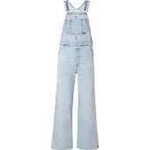 G-Star Leg Dungaree Straight Fit Sleeveless Overall Bleu 2XS Femme