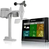 Bresser 5-in-1 Comfort - Station météo - sans fil - gris, noir