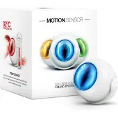 Fibaro Détecteur de mouvement FGMS-001-ZW5, capteur infrarouge passif (PIR), sans fil, blanc