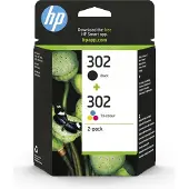 HP 302 (C, CF, M, Y)