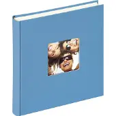 Walther design Fun 100 Pages Bookbound Photo Album 30x30 Cm Bleu