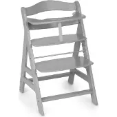 Hauck Alpha+ Chaise haute traditionnelle Siège dur Gris