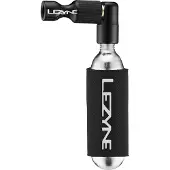 Lezyne Trigger Drive Co2 For Shrader/presta With Neoprene Sleeve Co2 Cartridge Argenté