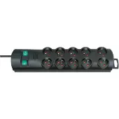Brennenstuhl 1153304120 Limiteur de tension noir 10 prises AC 2 m