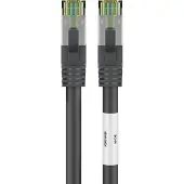 Goobay S/FTP Cat 8.1 - 3 mètres - Noir -
