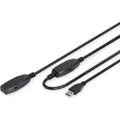 Digitus Extension N Usb 3.0 10 M Usb Cable Noir