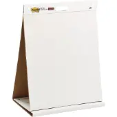 3M Flipchart pour table 563M Post-it - l. 510 x H 690 mm - vierge - 20 feuilles