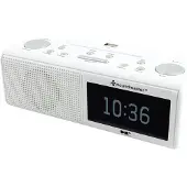 Soundmaster Radio-Réveil, Dab+\Nukw, Usb, Blanc