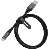 Otterbox Premium Cable USB A-C 1M, noir