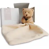 Doudou et Compagnie Ours Mouchoir Boîte Fleur