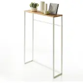 Yamazaki Console d'entrée en bois et métal Tower
