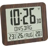 TFA-Dostmann TFA 60.4518.08 Horloge radiopilotée numérique