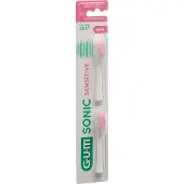 Gum SONIC SENSITIVE Brossette de rechange 2 pc(s) Brosse(S) À Dents