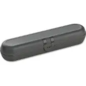 Koziol Etui à couverts Klikk Etui, pochette à couverts, rangement, plastique, Nature Ash Grey, 7034701