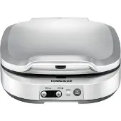 Rommelsbacher PC 1800 appareil à crêpes 4 crèpe(s) 1800 W Argent