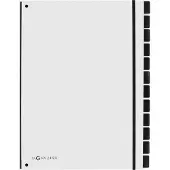 Pagna Chemise de bureau A4 Trend White, 12 compartiments (A4)