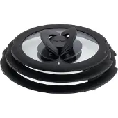 Tefal L9849132 Ingenio Couvercles En Verre 16/18/20 Cm